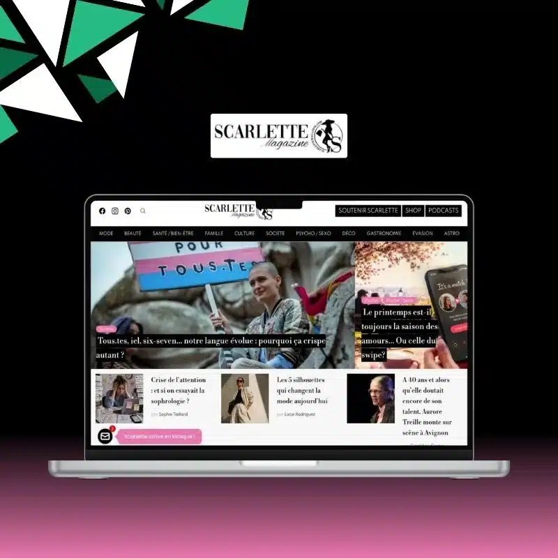 Scarlette Magazine réalisation