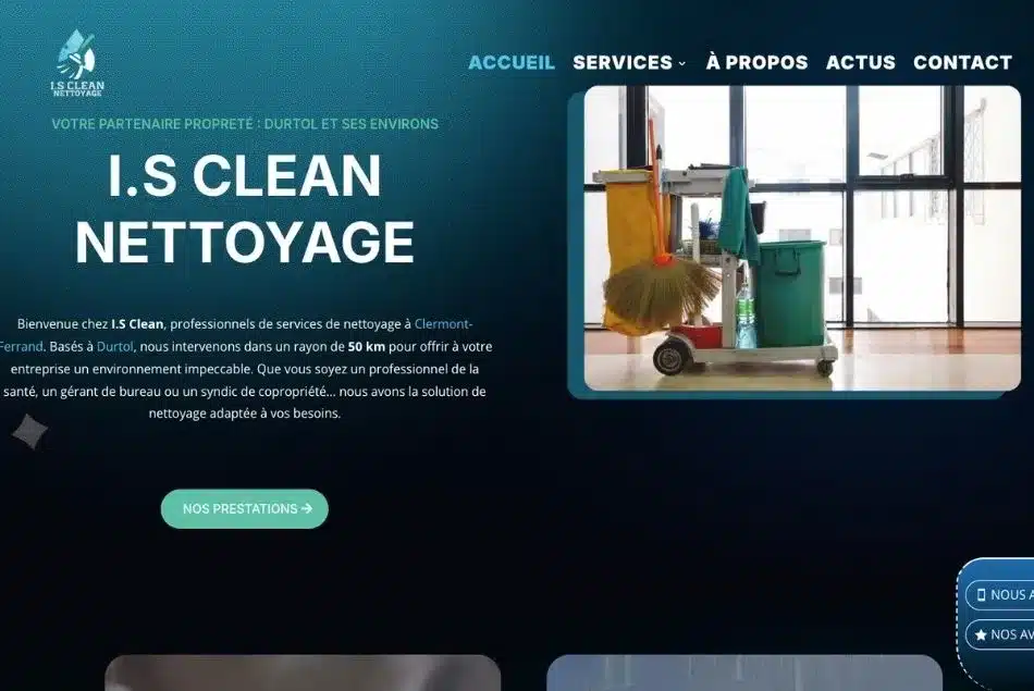 Site I.S Clean Nettoyage