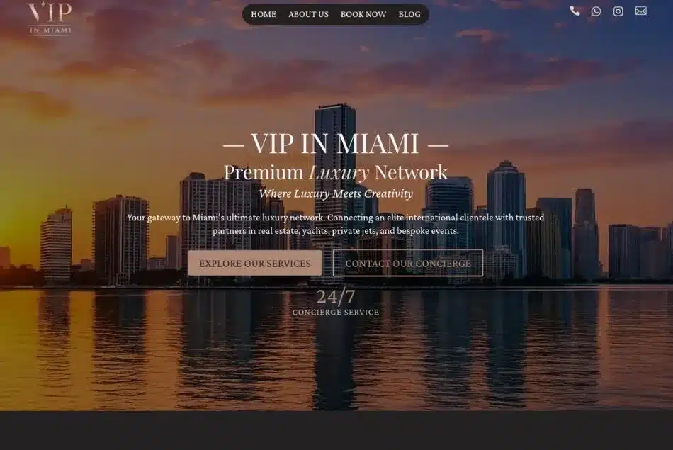 Site de VIP in Miami