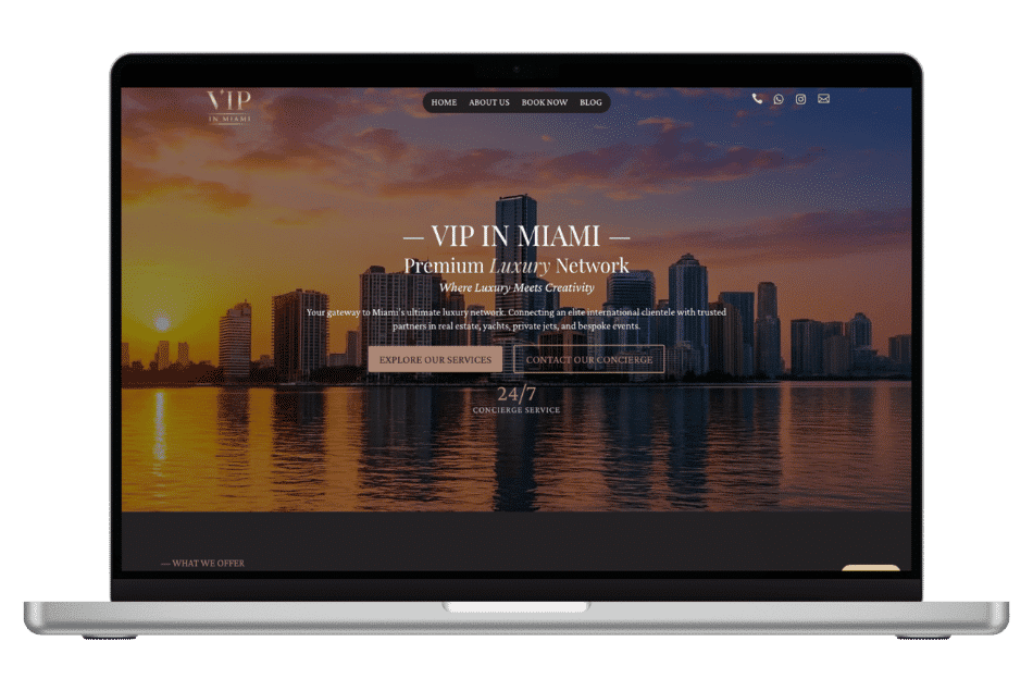 Site de VIP in Miami