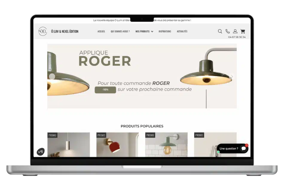 Site de Nexel Edition