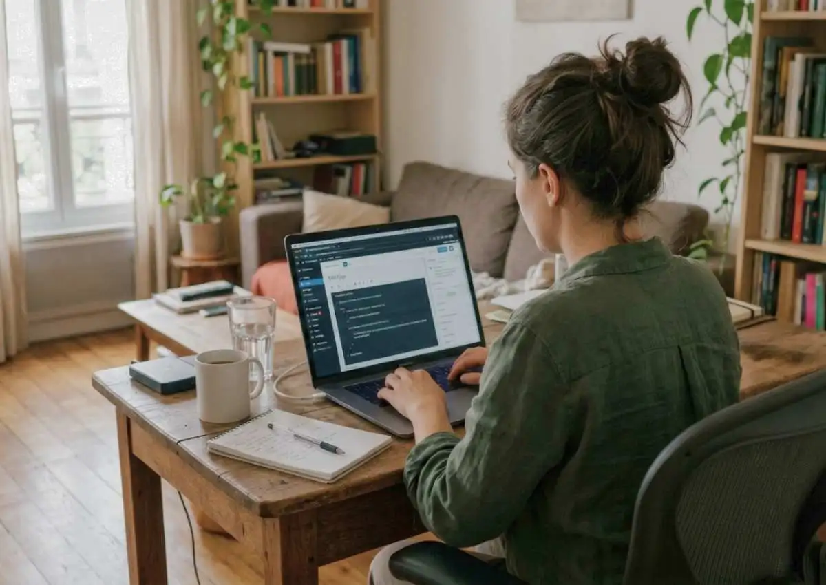Gestion de contenu sur l'interface WordPress, illustration du choix de CMS pour créer son site